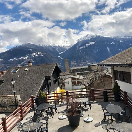 Café Cher-Mignon et Chambres d'hôtes Chermignon-d'en Haut Esterno foto